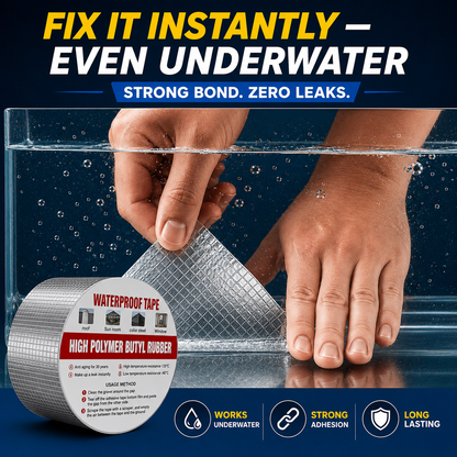 Leakage Repair Butyl Waterproof Adhesive Tape - Buy 1 Get 1 Free - 5 cm * 5 M
