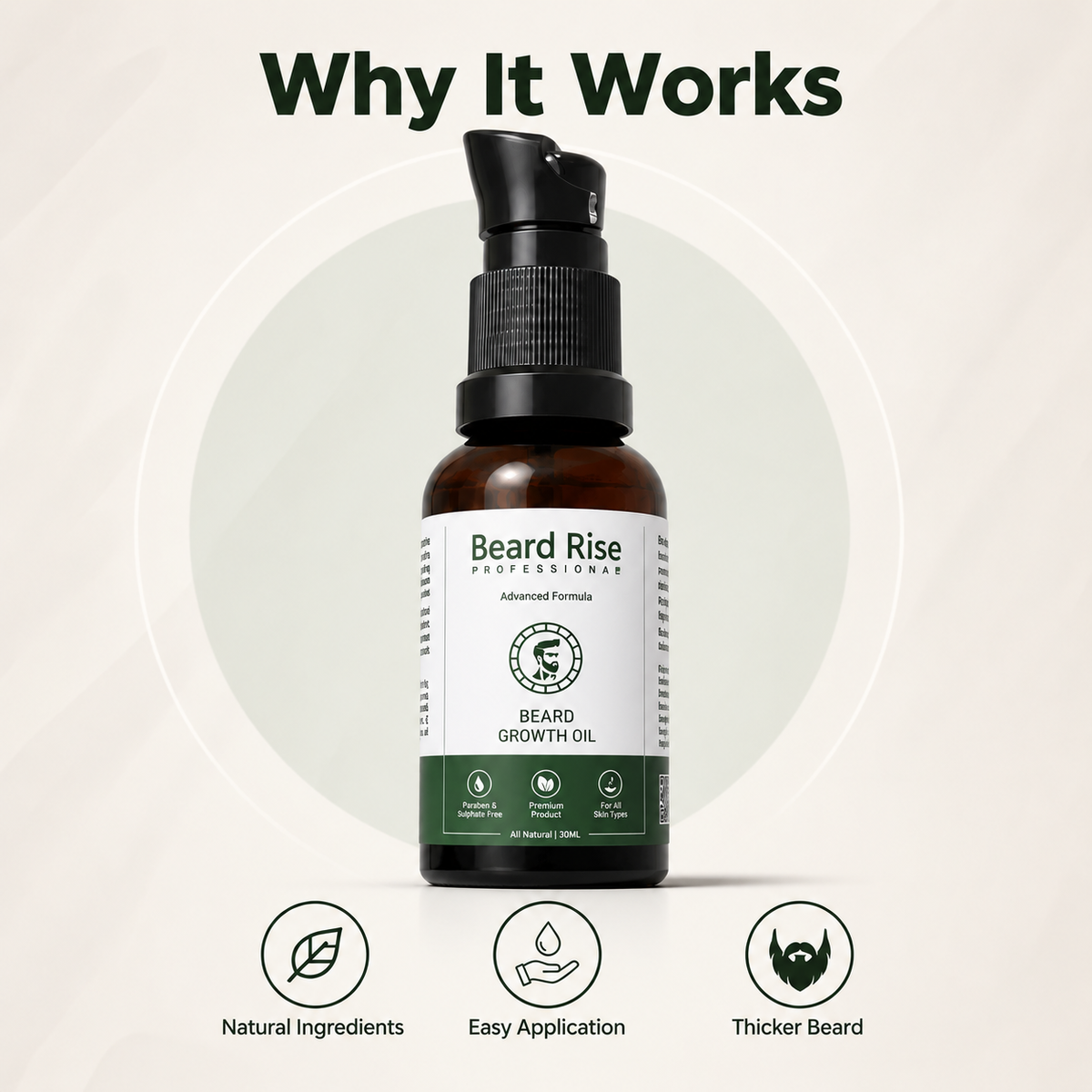 Beard Rise™ - Beard Growth Oil