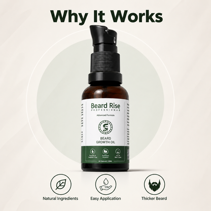 Beard Rise™ - Beard Growth Oil