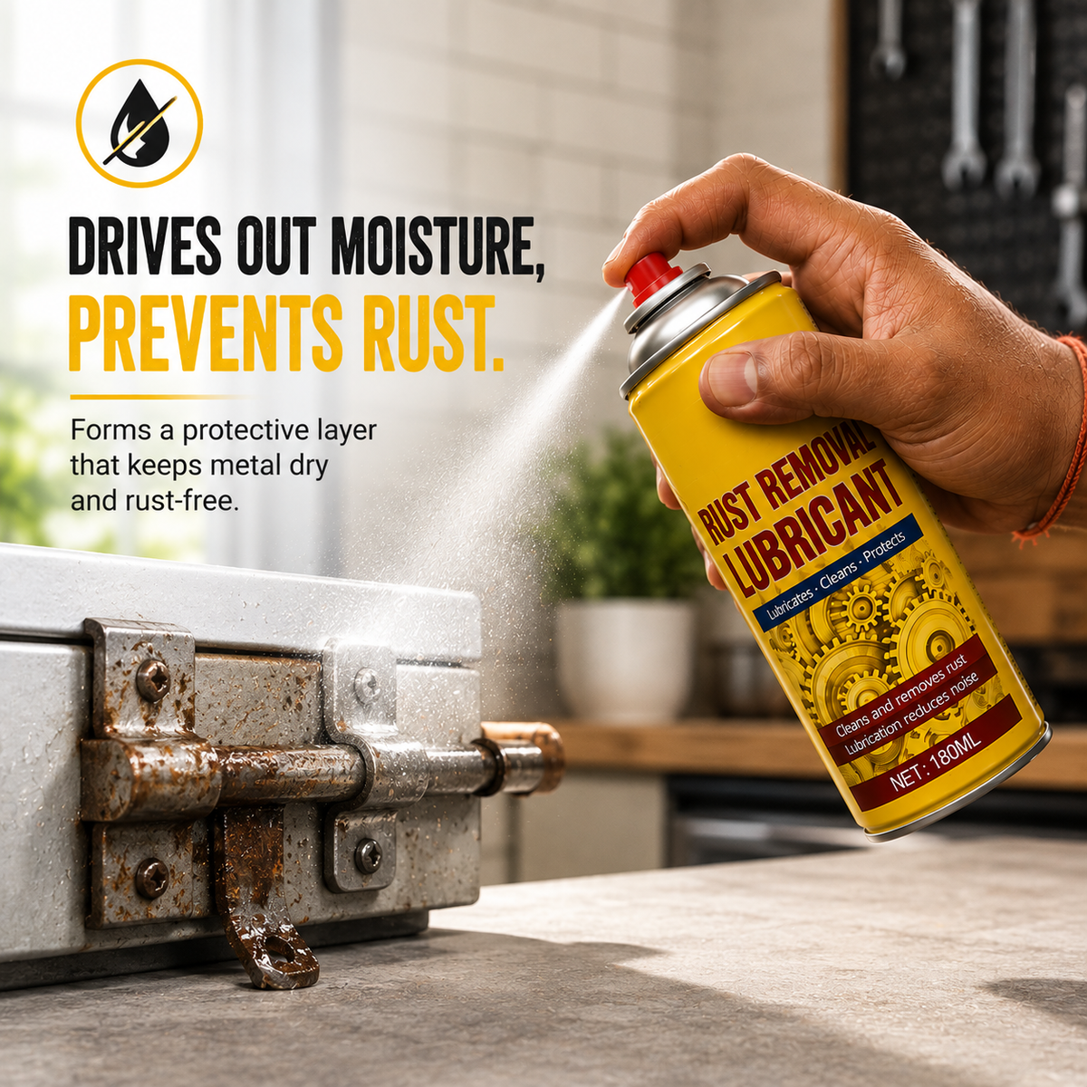 RustGuard Pro™ — Anti-Rust Lubricant & Protector