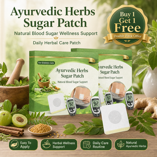 HerbPatch™ - Ayurvedic Herbs Sugar Patch |  Buy 1 Pack Get 1 Pack free
