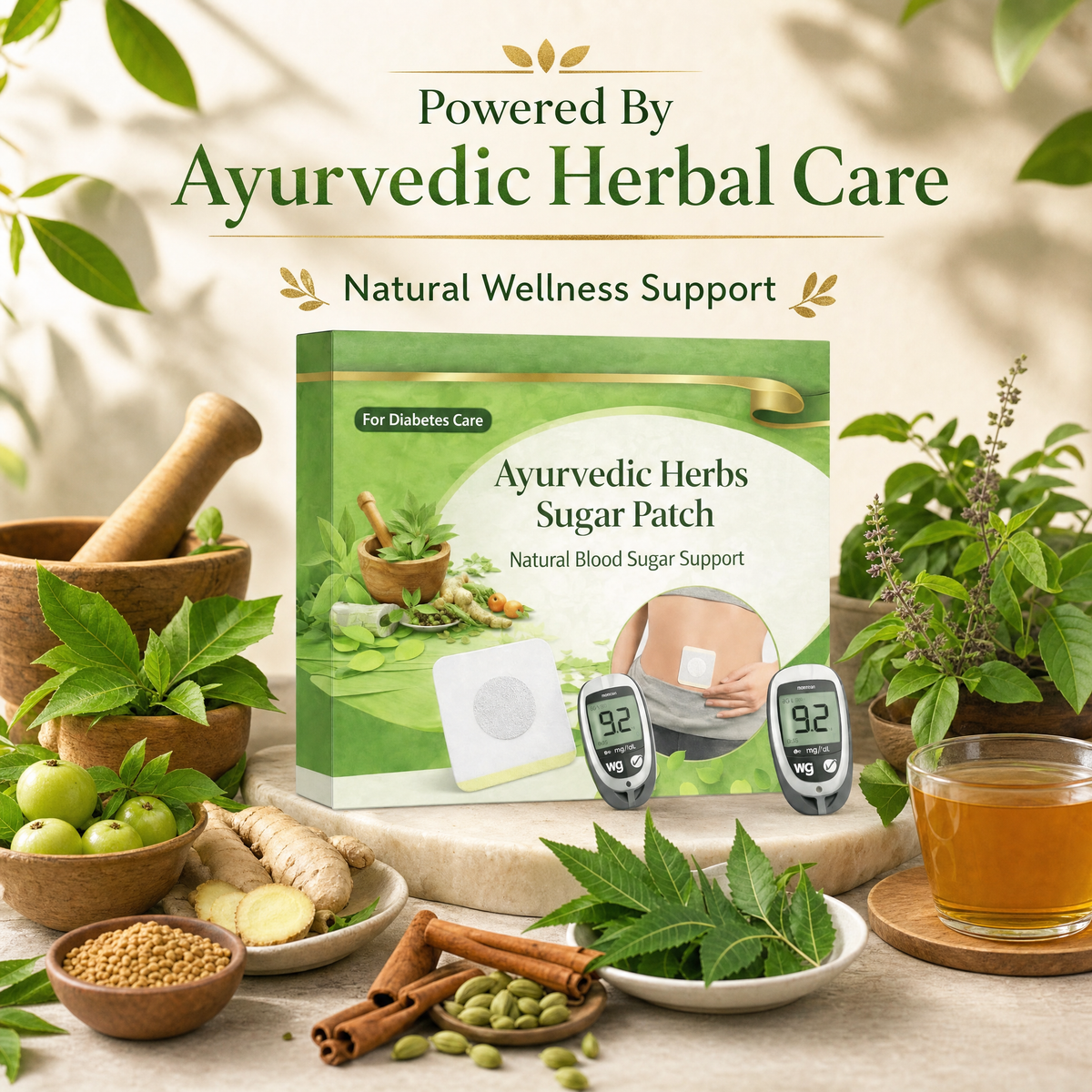 HerbPatch™ - Ayurvedic Herbs Sugar Patch |  Buy 1 Pack Get 1 Pack free