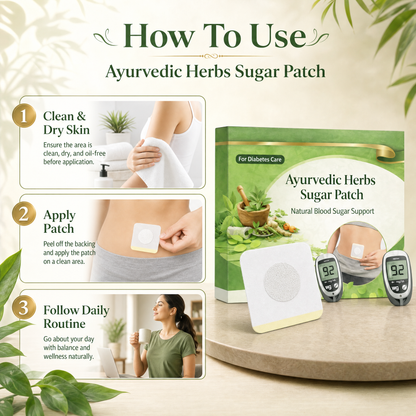 HerbPatch™ - Ayurvedic Herbs Sugar Patch |  Buy 1 Pack Get 1 Pack free